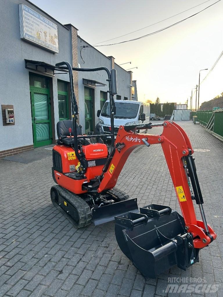 Kubota KX 008-5 Mini Escavadoras <7t