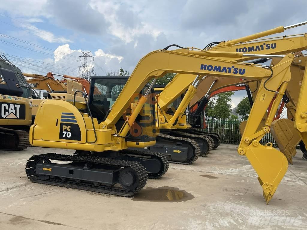 Komatsu PC 70 Escavadoras Midi 7t - 12t
