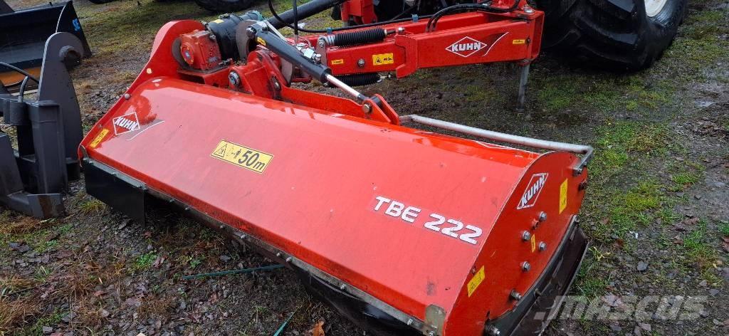 Kuhn TBE 222 Gadanheiras e cortadores de folhas para pastos