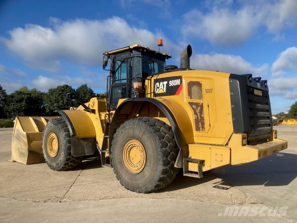 CAT 980M Pás carregadoras de rodas