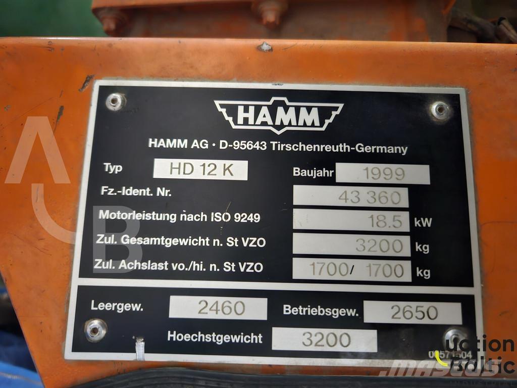 Hamm HD 12 K Cilindros Compactadores - Outros