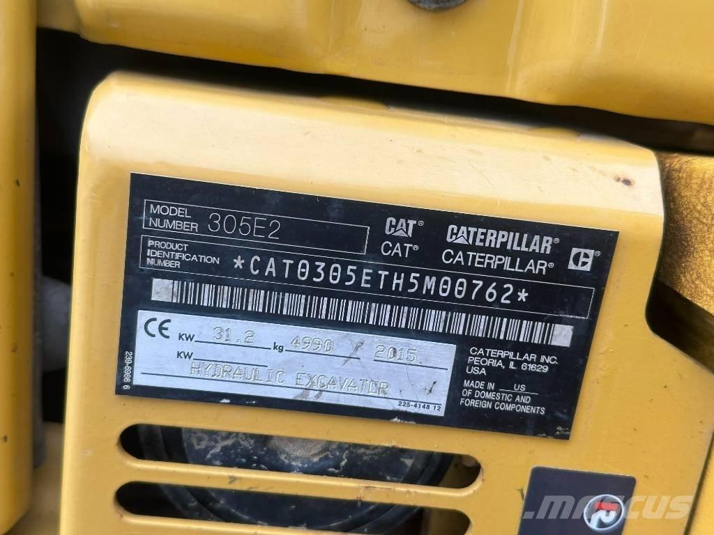 CAT 305 E CR Mini Escavadoras <7t