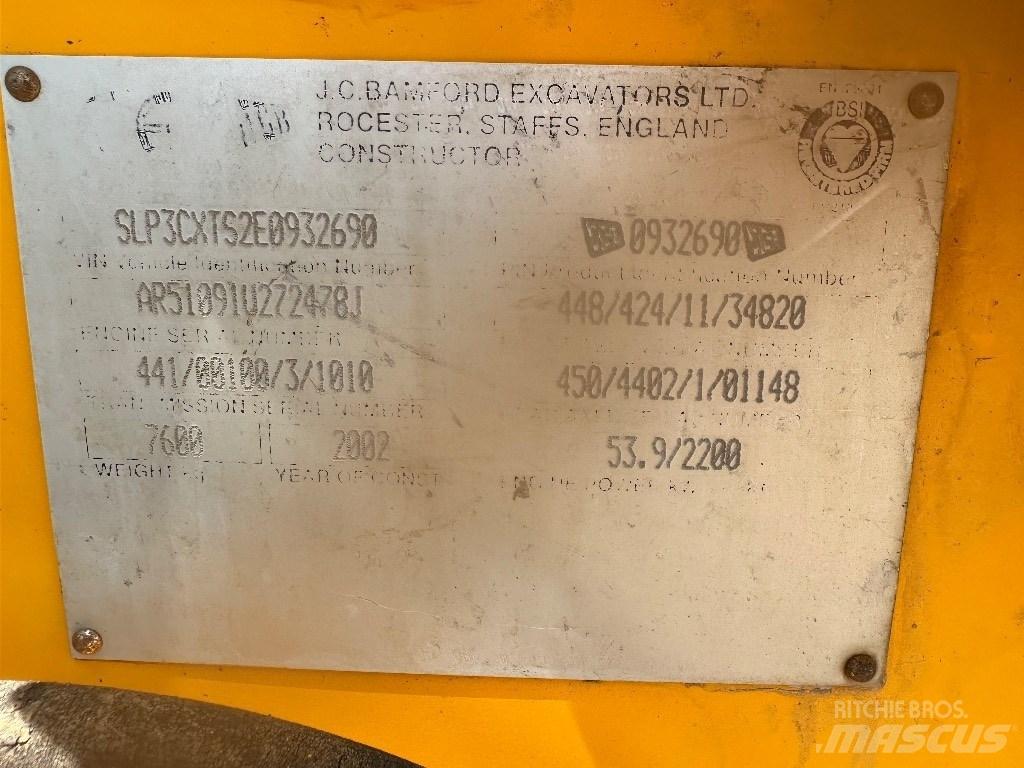 JCB 3 CX Retroescavadoras