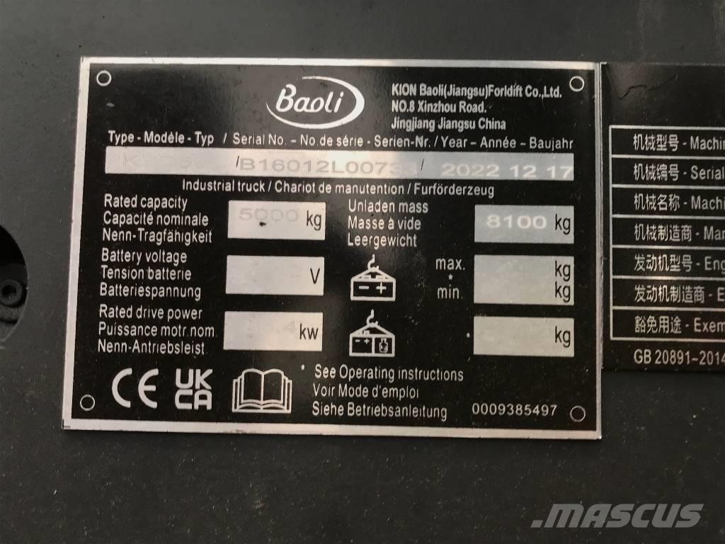 Baoli KBD 40 Empilhadores Diesel
