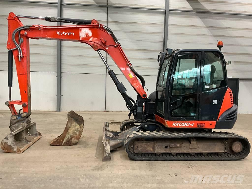 Kubota KX 080-4 Escavadoras Midi 7t - 12t