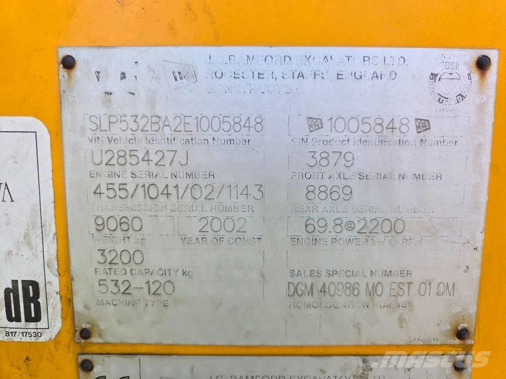 JCB 532-120 Manipuladores telescópicos