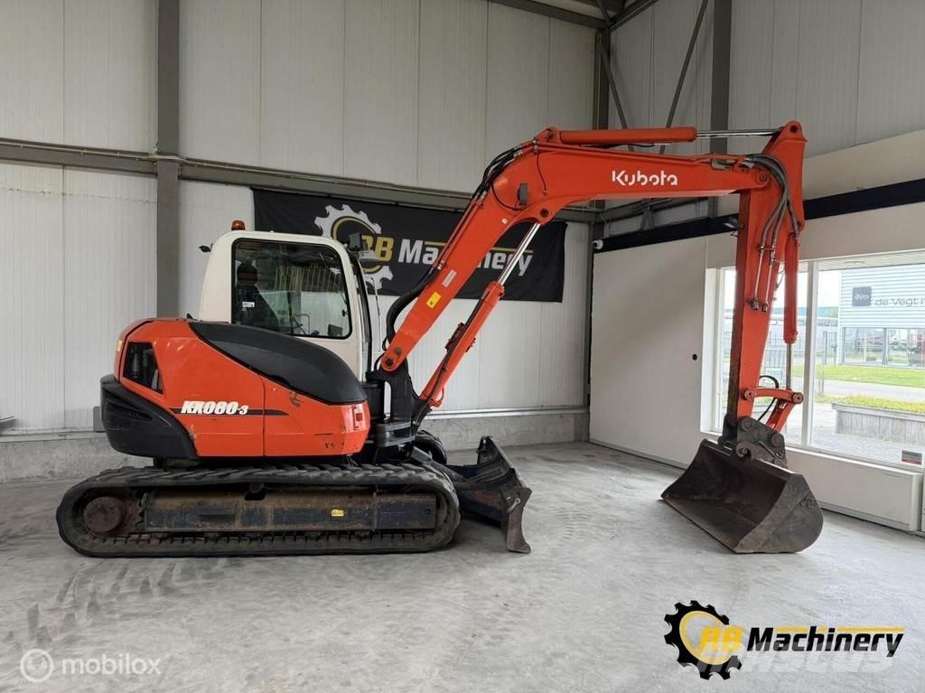 Kubota KX080-3 Escavadoras Midi 7t - 12t