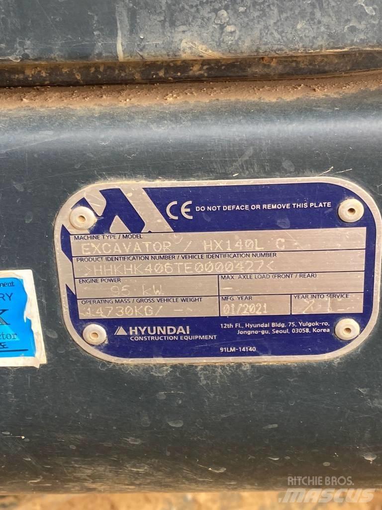 Hyundai HX140LC Escavadoras de rastos