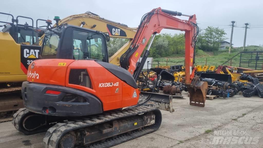 Kubota Kx 080-4 Escavadoras Midi 7t - 12t