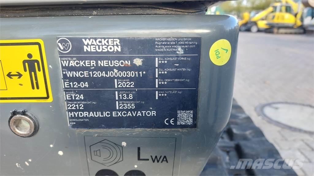 Wacker Neuson ET24 Escavadoras de rastos
