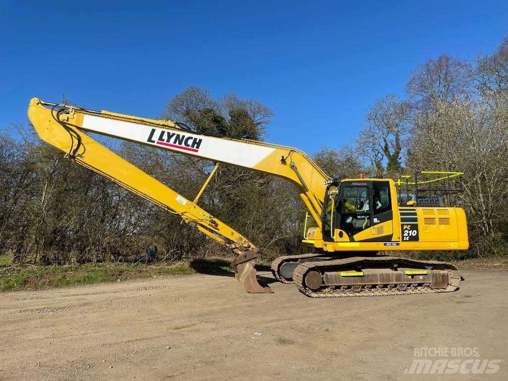 Komatsu PC 210 Escavadoras de longo alcance