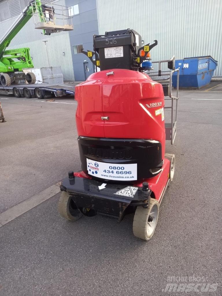 Manitou 100 VJR Plataformas de Mastro Vertical