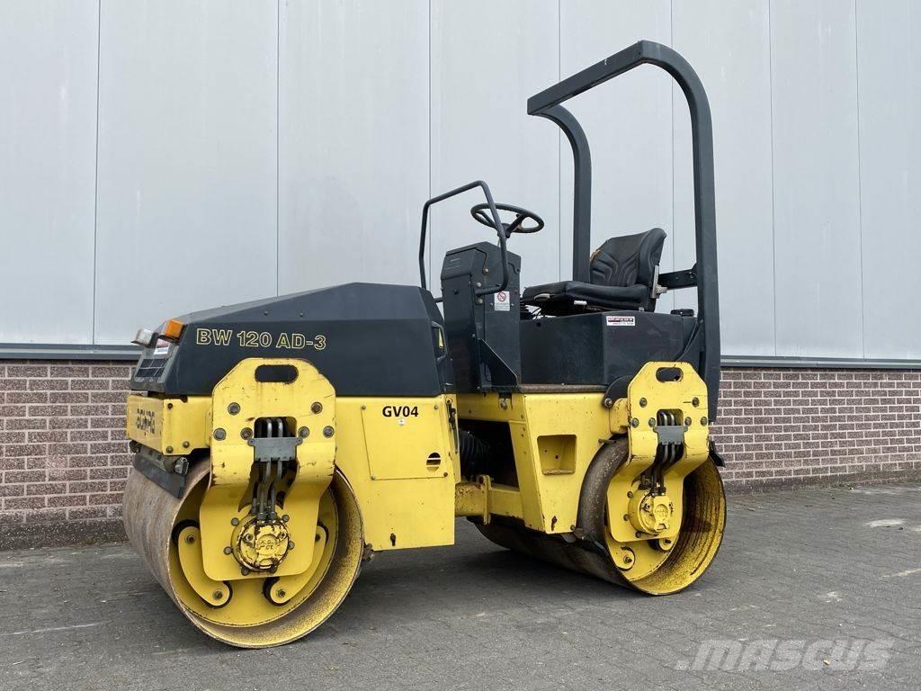 Bomag BW 120 AD Placas compactadoras