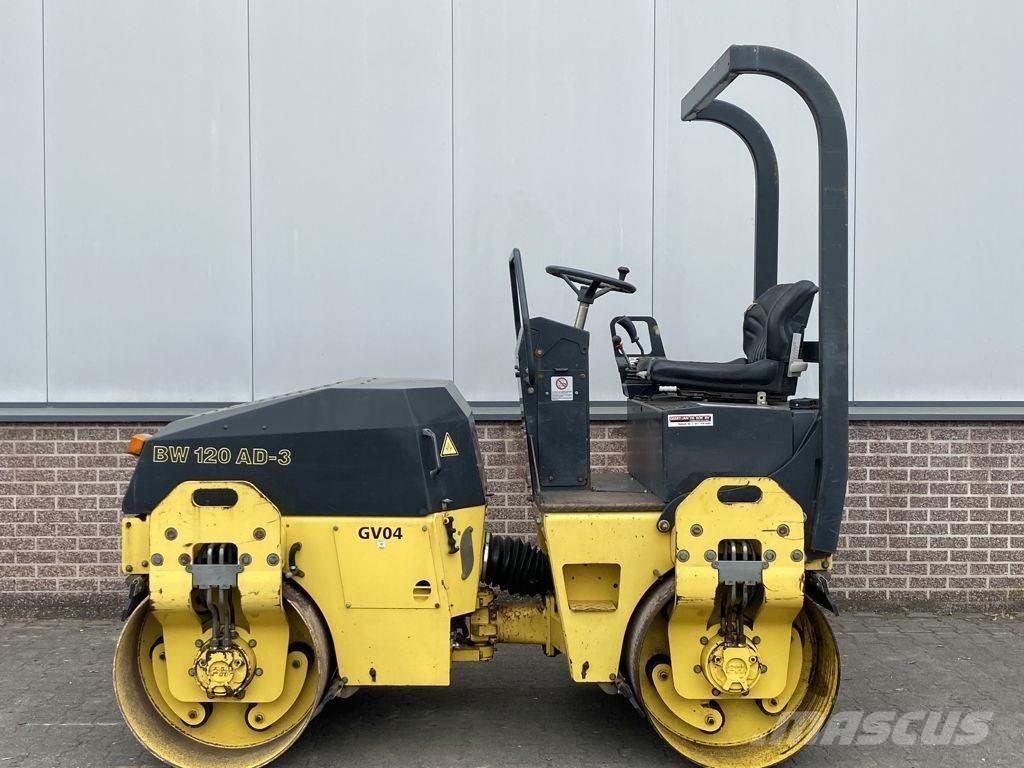 Bomag BW 120 AD Placas compactadoras