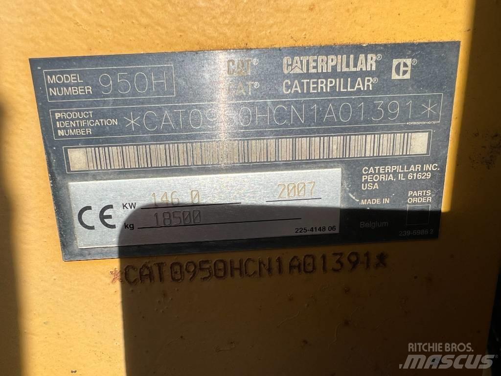 CAT 950 H Pás carregadoras de rodas
