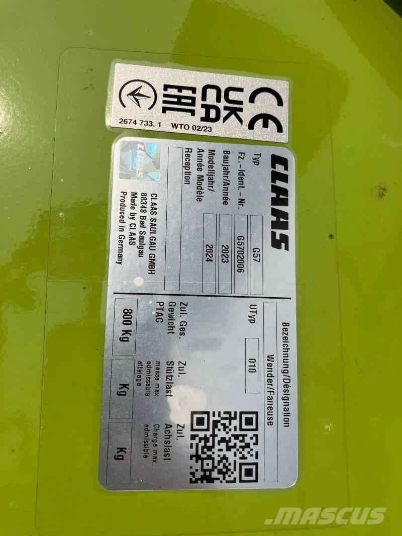 CLAAS Volto 65 Ancinho virador