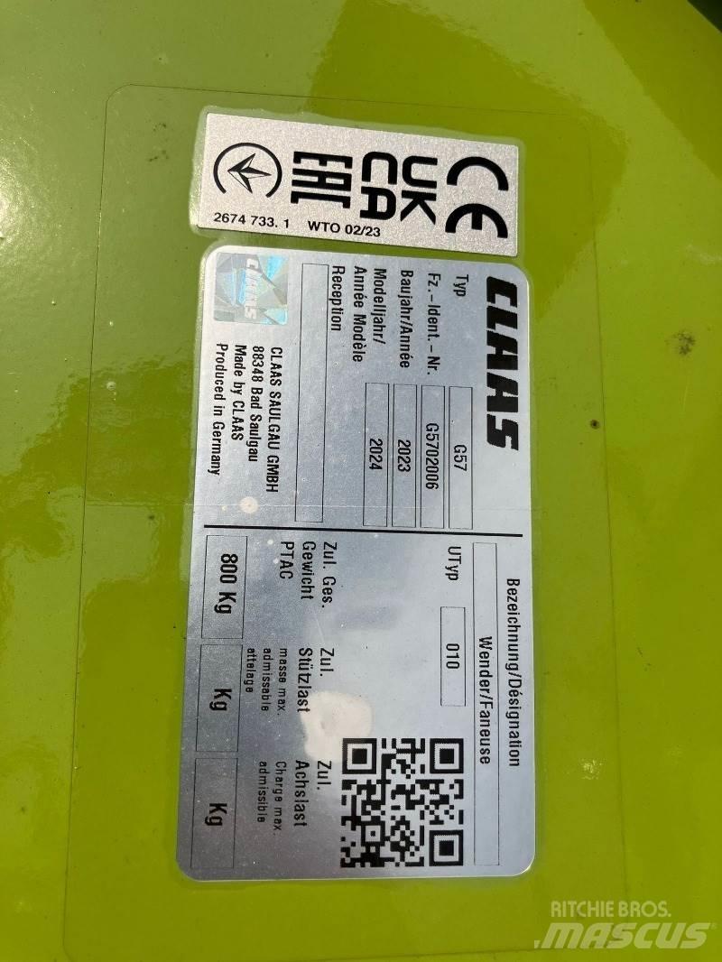 CLAAS Volto 65 Ancinho virador