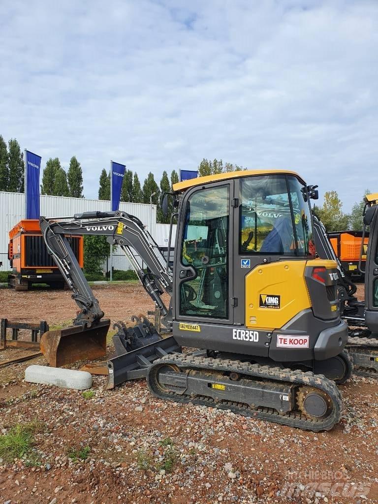 Volvo ECR 35 D Mini Escavadoras <7t
