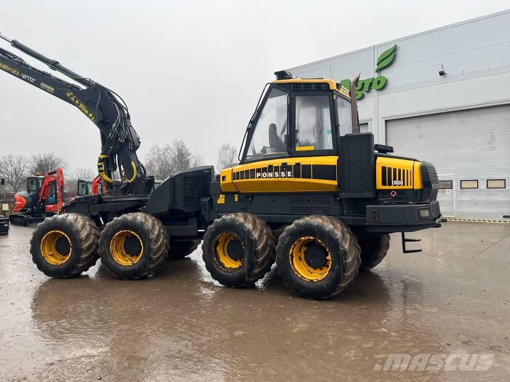 Ponsse Ergo 8W Processadores florestais