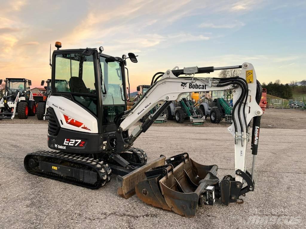 Bobcat E 27 Z Mini Escavadoras <7t