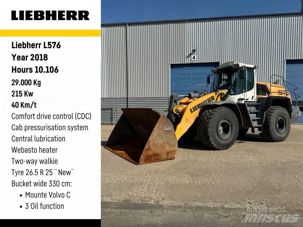 Liebherr L 576 Pás carregadoras de rodas