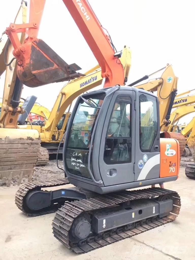 Hitachi zx70 Escavadoras Midi 7t - 12t
