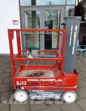 SkyJack SJ 12 Plataformas de braço compactas auto-propulsão