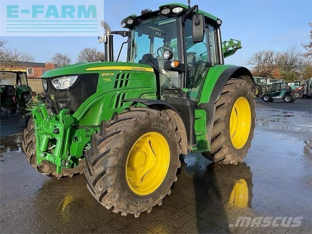 John Deere 6140m Tratores Agrícolas usados