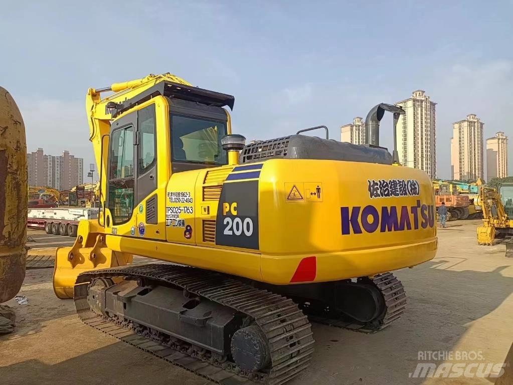 Komatsu pc200-8 Escavadoras de rastos
