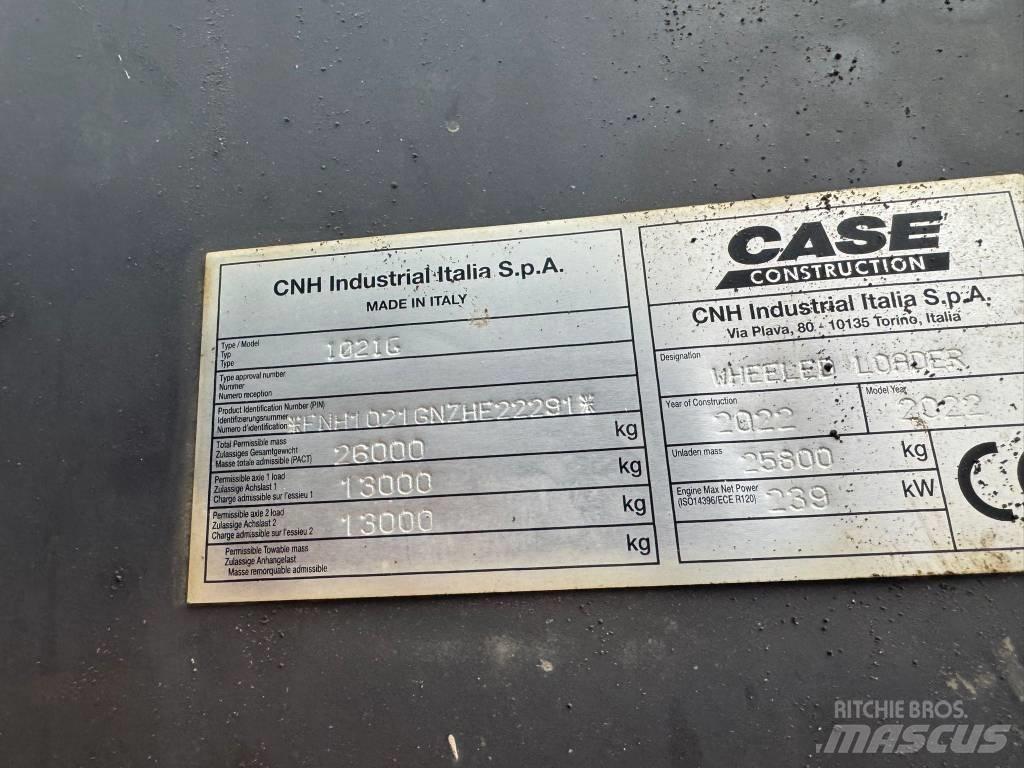 CASE 1121 G Pás carregadoras de rodas