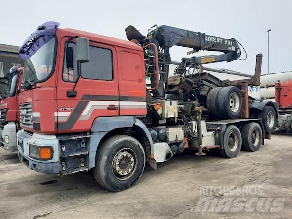 MAN 27.464 6X4 Camiões de transporte de troncos
