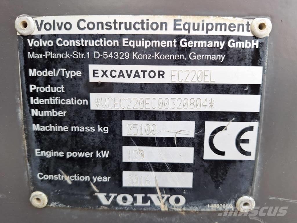 Volvo EC 220 EL Escavadoras de rastos