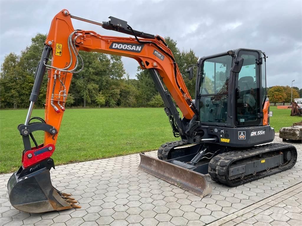 Doosan DX55R-7 Mini Escavadoras <7t