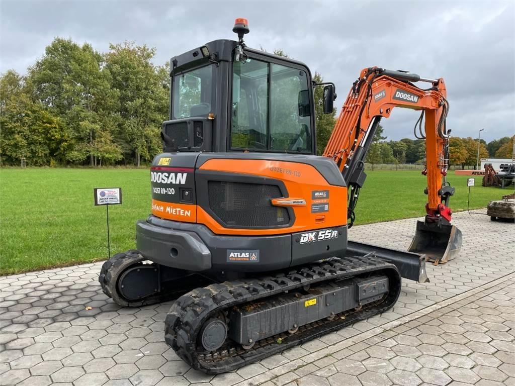 Doosan DX55R-7 Mini Escavadoras <7t