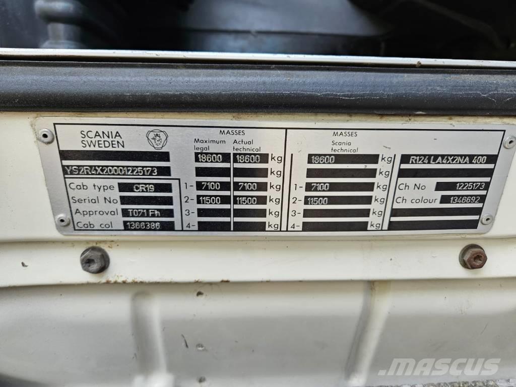 Scania 124 L 400 Tractores (camiões)