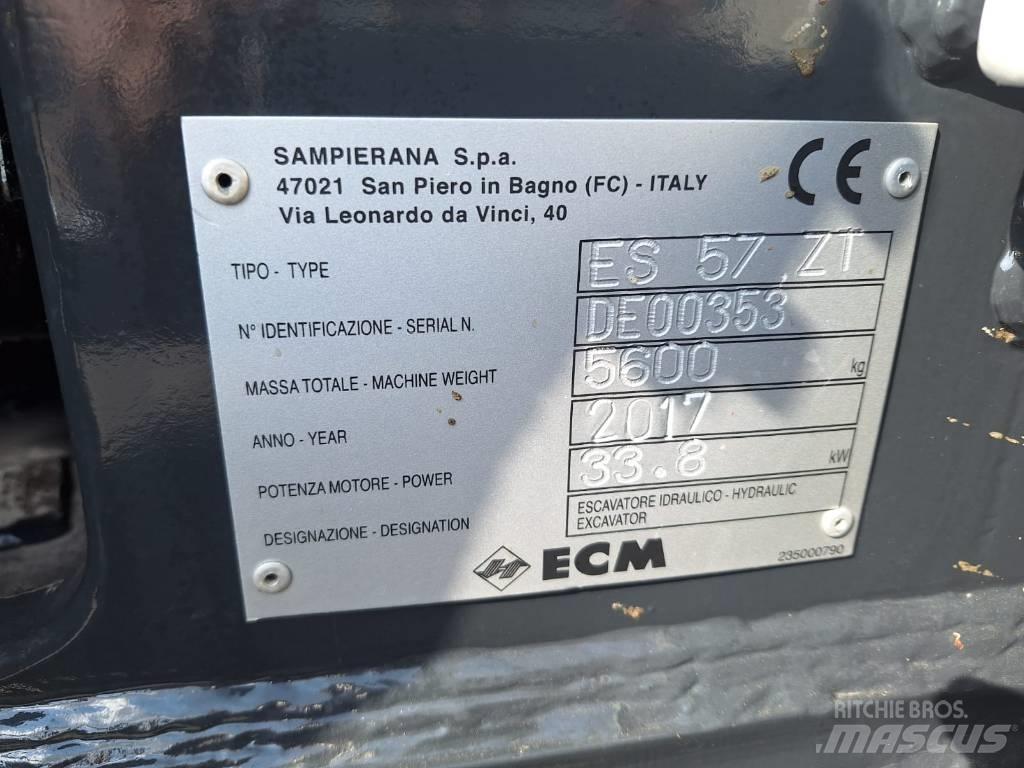 ECM ES 57 ZT Mini Escavadoras <7t