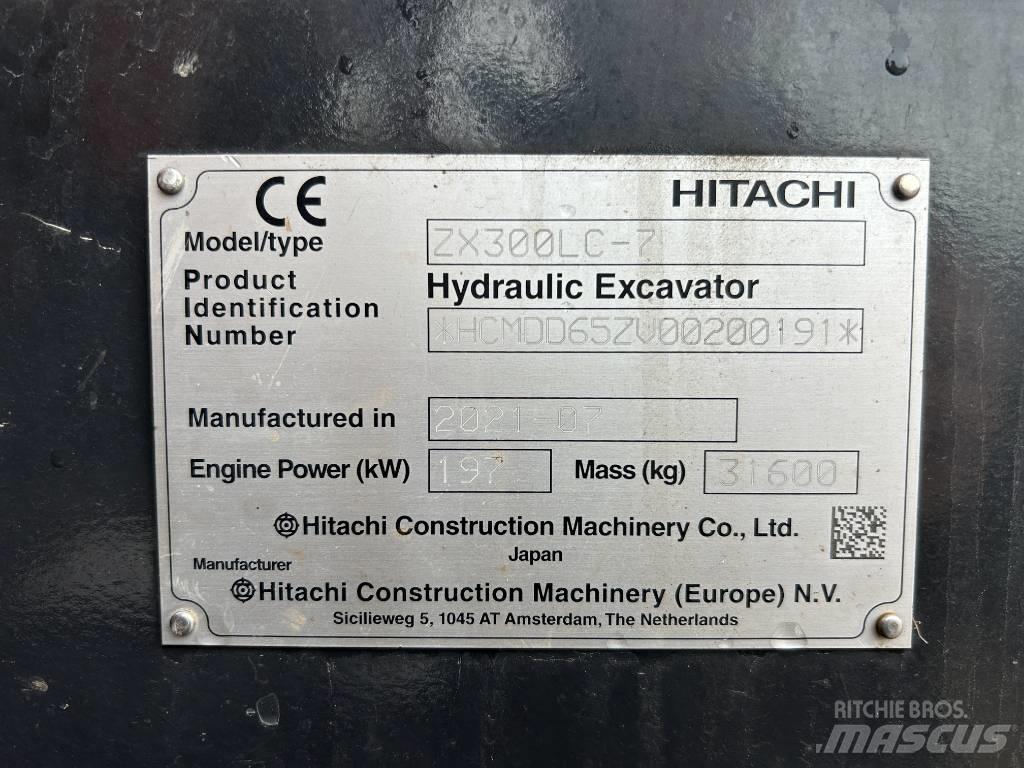 Hitachi ZX300LC-7 Escavadoras de rastos