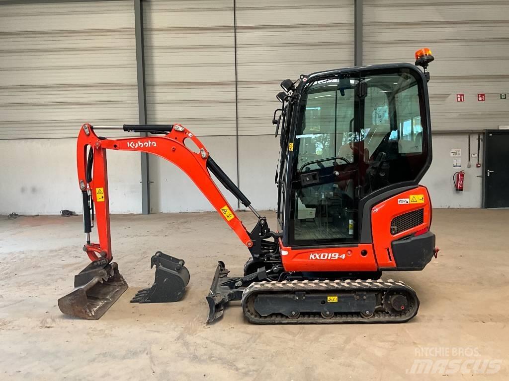 Kubota KX 019-4 Mini Escavadoras <7t