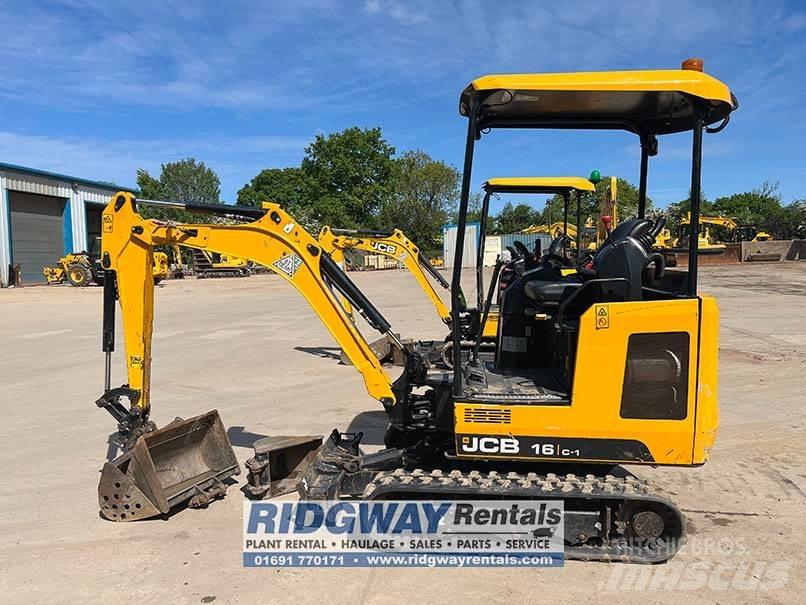 JCB 16 C-1 Mini Escavadoras <7t