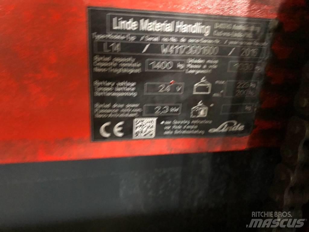 Linde H 16 T-01 Empilhadores a gás