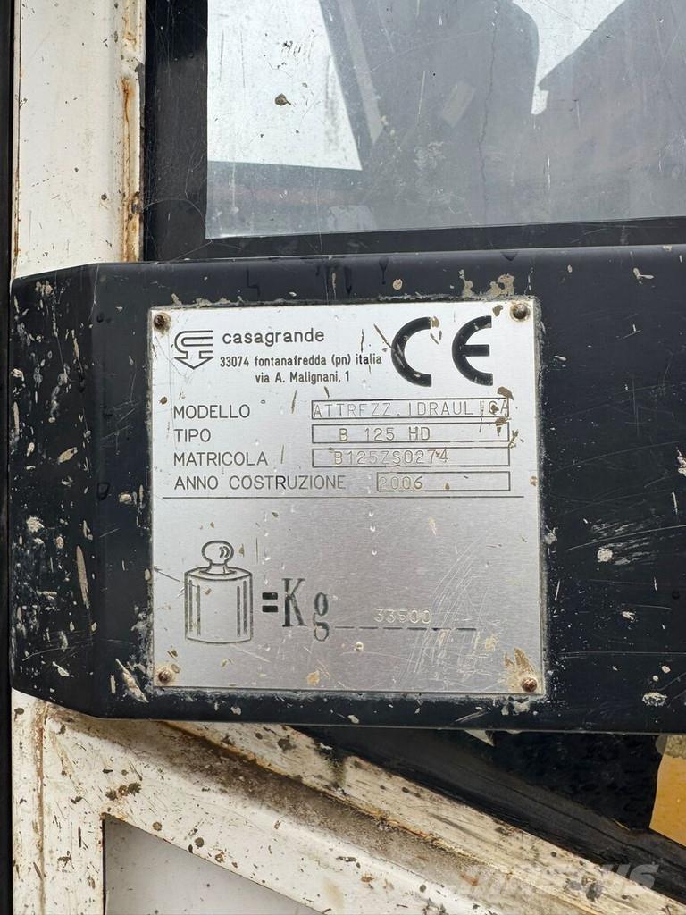 Casagrande B125 Sondas de Extracção