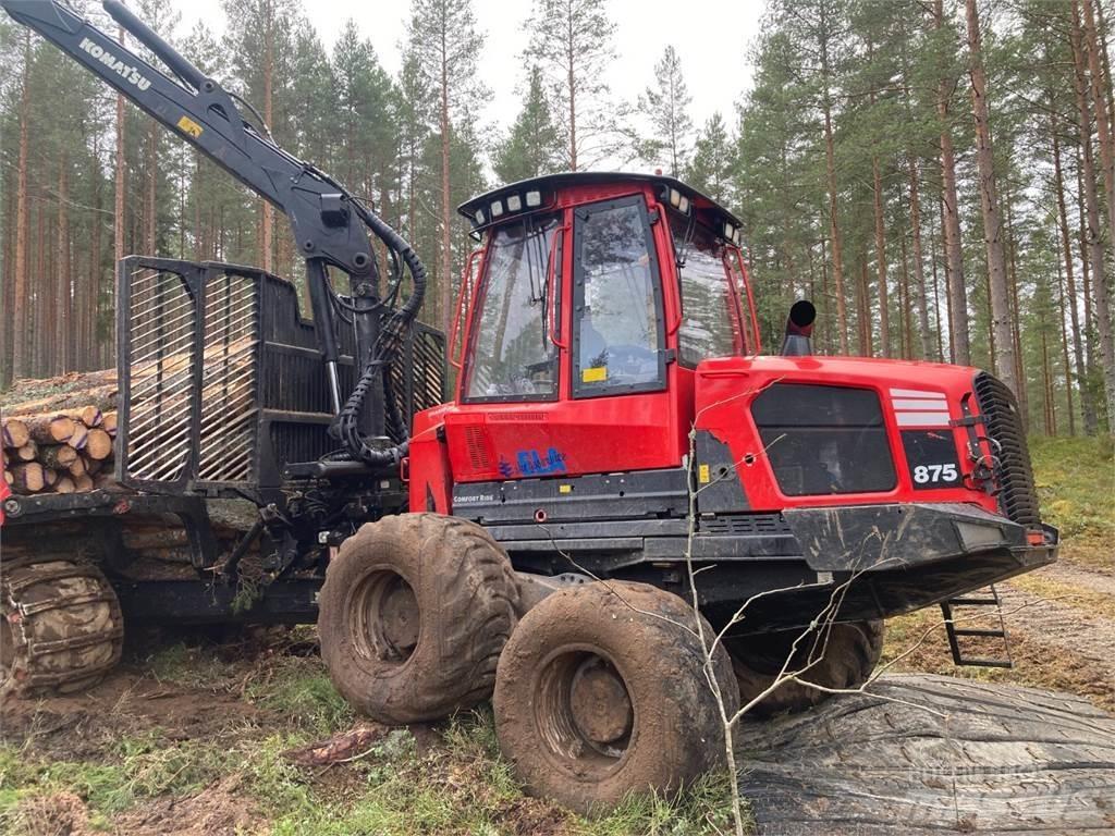 Komatsu 875 Forwarders florestais