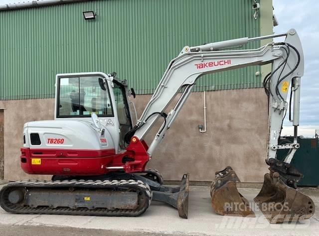 Takeuchi TB 260 Mini Escavadoras <7t