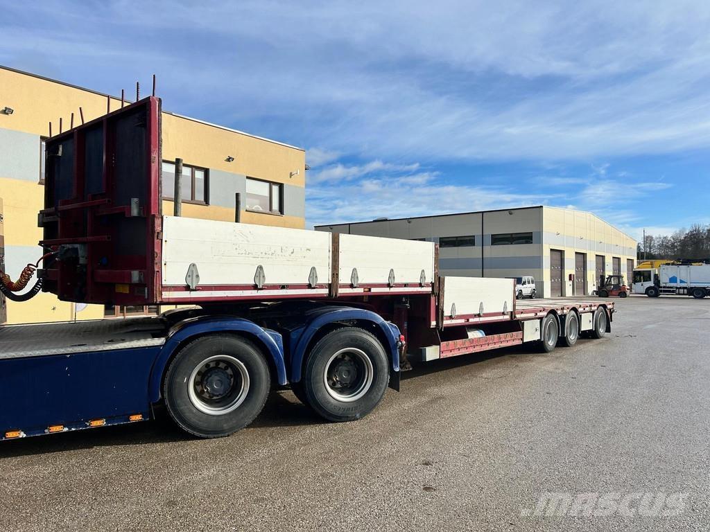 HRD 3-AXLE JUMBO Semi Reboques Carga Baixa