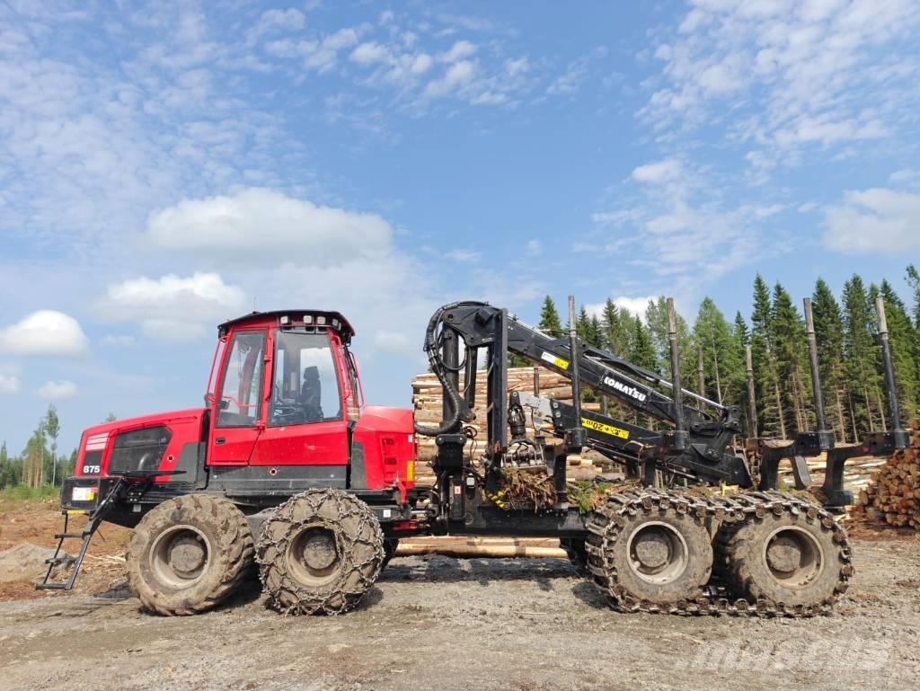 Komatsu 875 Forwarders florestais