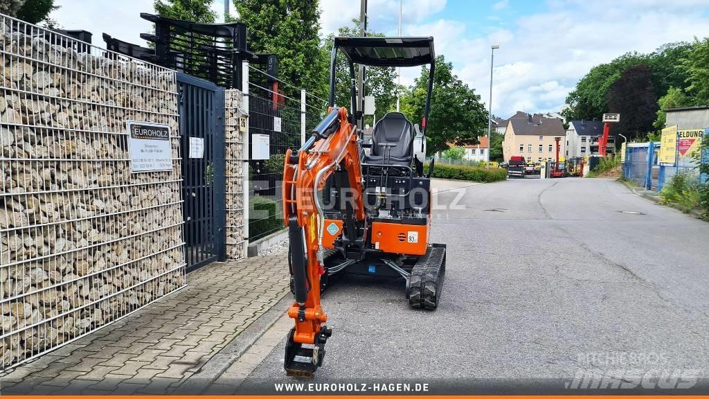 Hitachi ZX 17 U-6 Mini Escavadoras <7t