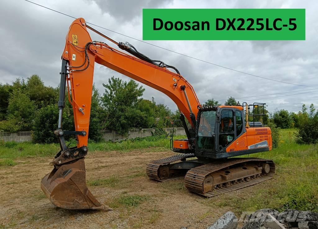 Doosan DX 225 LC-5 Escavadoras de rastos