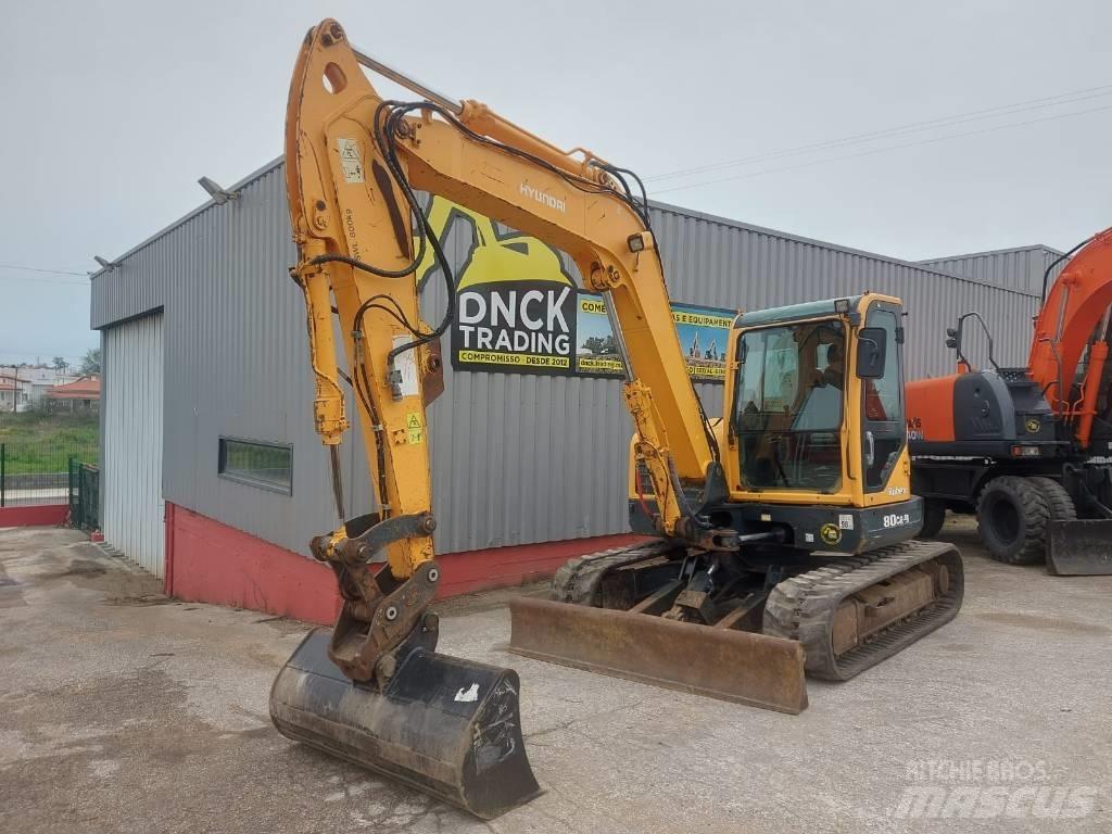 Hyundai R 80 CR Escavadoras Midi 7t - 12t
