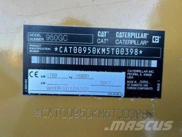 CAT 950 GC Pás carregadoras de rodas