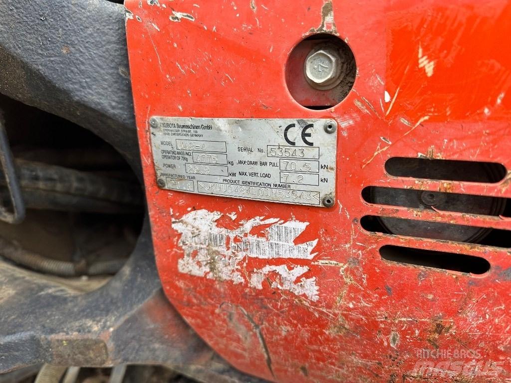 Kubota KX 048-4 Mini Escavadoras <7t